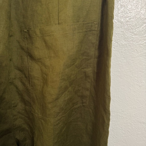 Quince 100% European Linen Square Neck Jumpsuit - Picture 10 of 16